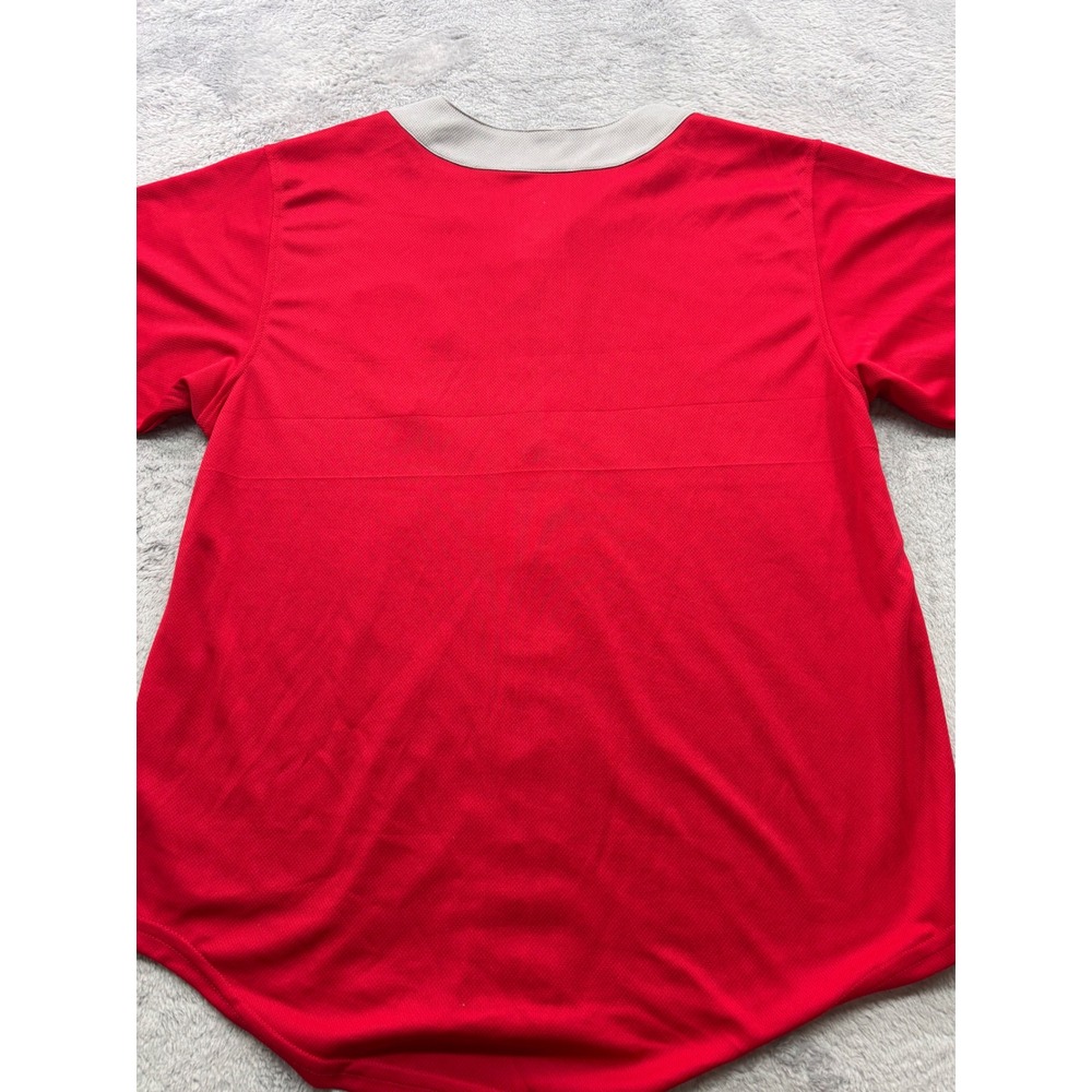 Philadelphia Phillies MLB Baseball Blank Jersey Red Mens Large New With Tags - Picture 3 of 6